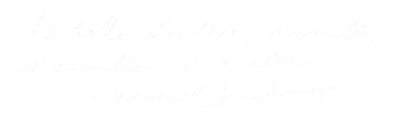 citation de Marcel Duchamp. © photo DR
